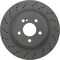 Centric Parts Premium Oe Drilled Brake Rotor, 128.35096 128.35096 - alternate 1